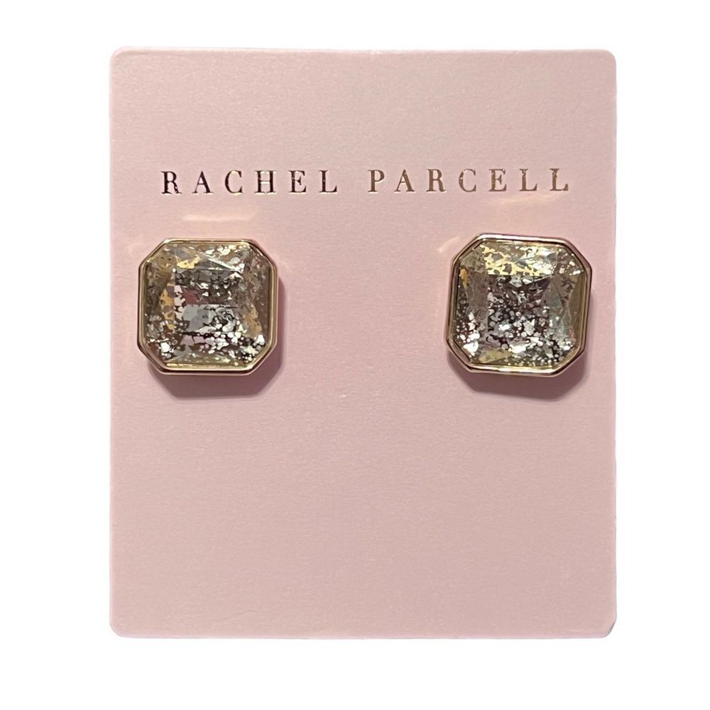 💎2/$30💎 Rachel Parcell Antique Style Clear Stone Gold Tone Stud